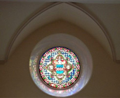 Thorndale Stained Glass Window