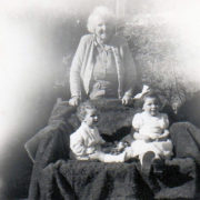Balvonie - Aunt Jessie, Norma and Alan - 1954