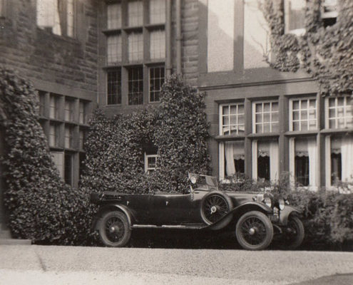 Balvonie with Alfa - August 1933