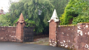Tudor House Entrance Gate