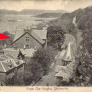 Postcard showing Holmcraig from the Heights, Skelmorlie