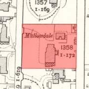 1910 Ordinance survey showing Mallowdale Innes Villa
