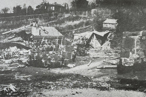 The remains of the Dallas’s property. Source: Walter Smart in his book ‘Skelmorlie’