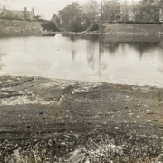 The reservoir after the breach. Source: Largs Museum