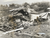 Birchburn Cottage was completely demolished