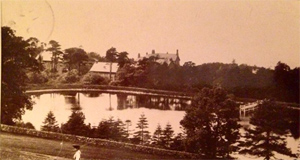 Skelmorlie Lower Reservoir circa 1910. Source: Facebook SK & WB in their heyday