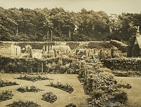 Stroove gardens from house looking east - 1938